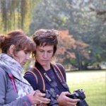 Les participants d'un stage photo pour associations