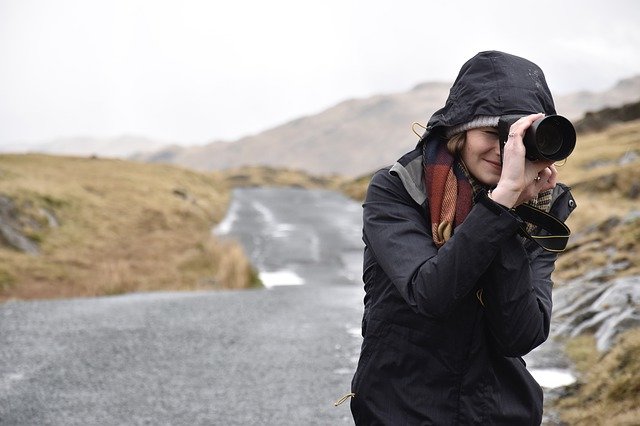Photographie d'une photographe